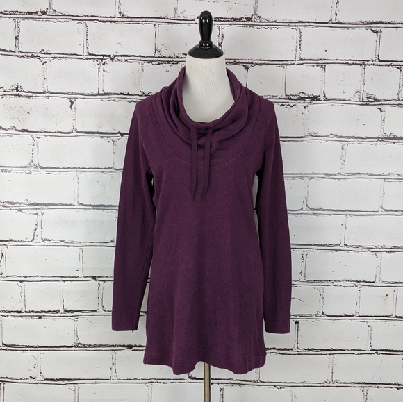 Columbia Tops - {Columbia} Long Cowl Neck Sweatshirt